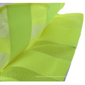 Chaleco de seguridad Cape de PVC amarillo Hi-Vis Mesh Vest